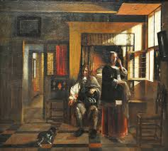 Interior with a Young Couple